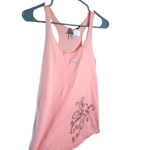 Peach Octopus Razorback Tank Top